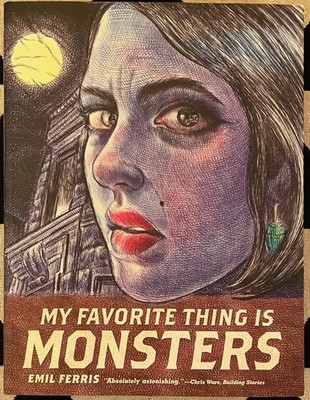 My Favorite Thing is Monsters by Emil Ferris Book One Fantagraphics 2017