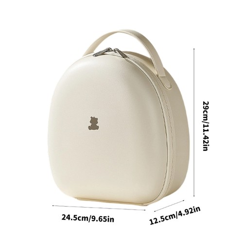 Protective Storage Bag Breast Pump Case Storage Handbag with Ample Space White - Picture 8 of 8