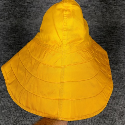 Atlantis Weathergear Yellow Fishing/Rain Hat - Adult size Medium - Made in USA - Picture 4 of 6