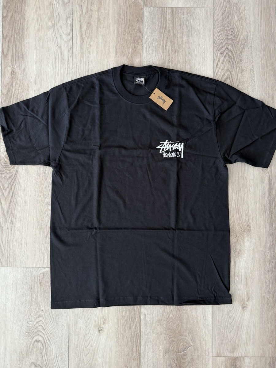 Stussy HONOLULU 限定Tシャツ M ブラック Size【L】 STUSSY ステューシー 23AW STOCK HONOLULU T-Shirt