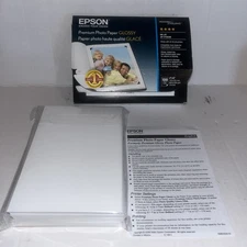 Epson® Premium Glossy Photo Paper, 4" x 6", Pack Of 100 Sheets (NEW)