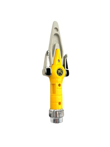 Mighty Morphin Power Rangers 5 en 1 Power Blaster 1995 Amarillo Ranger Sai Dagger - Imagen 6 de 8