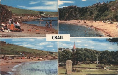 Crail, Scotland Roome Bay, East Sands Victoria Gardens 1972 Elie, Fife Vintage