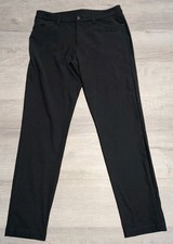 Lululemon ABC Pants Mens 34x31 Fit 5-Pocket Stretch Chino LM5AQSS Gray