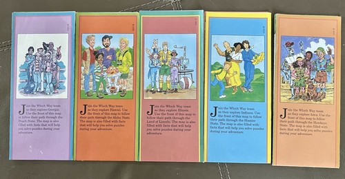 Vintage Highlights Which Way USA Maps Lot of 37 - Bild 12 von 16