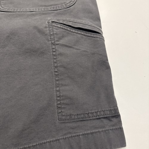 Carhartt Men's Rugged Flex Relaxed Fit Canvas Work Shorts Sz 38 Gray BS2514-M - Picture 4 of 11
