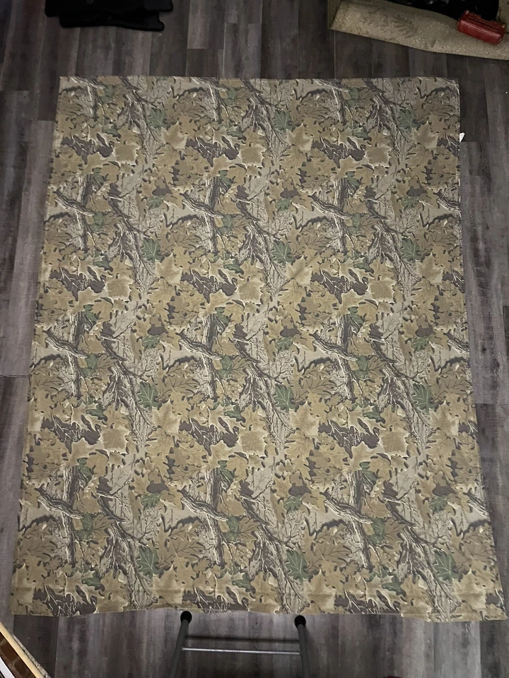 Realtree Advantage Camo Sheets Flat Fitted Pillow Cases Full Double 75”x94” - Image 4 of 4