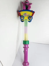 Barney Live Let’s Go Tour 2006 Wand Flashlight Multi-Color Light-Up Toy Rare VTG