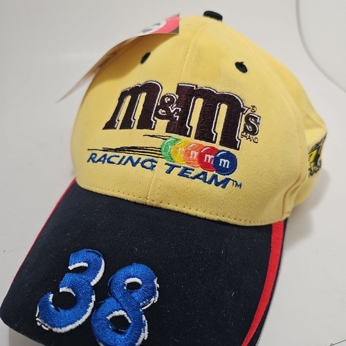 Cappello Berretto Elliot Sadler M&M Racing NASCAR 38 Robert Yates Chase Autentico Vintage - Foto 6 di 9