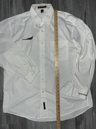 🔥Northrop Grumman B-2 Bomber Port Authority XL Shirt Mens Long Sleeve Button Up - Picture 6 of 9
