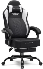 Big and Tall Gaming Chair Breathable Fabric Computer Chair with Strong Lumbar...
