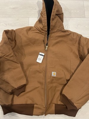 Carhartt J140 Duck Active Jacket Brown Factory Second Men's XL