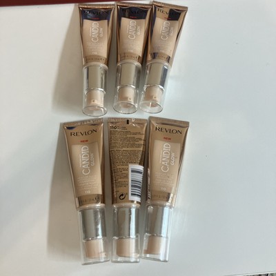 6pcs Revlon Photoready Candid Glow Foundation Shade 110.