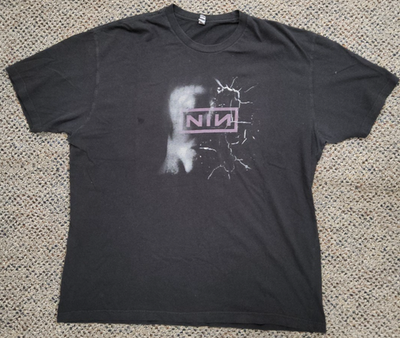Nine Inch Nails 2013 Tension Tour Original Concert Shirt XXL