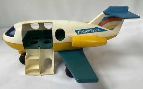 Vintage 1980’s Fisher Price Little People Airplane Jetliner - Picture 3 of 5