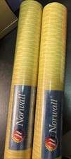 Norwall Wallpaper Rolls 2 Count Retro Pattern Wall Covering NOS Pre pasted Rare