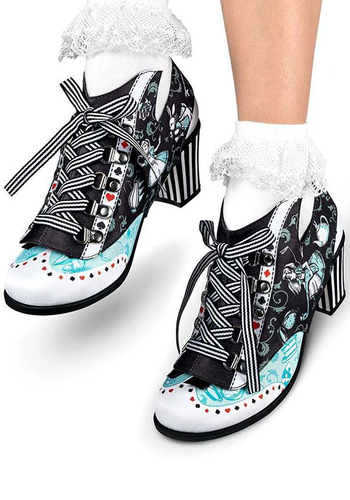 Hot Chocolate Design Chocolaticas Tacones Medianos Alice Mary Jane Talla 9 EE. UU. UE 40 NUEVO - Imagen 11 de 12