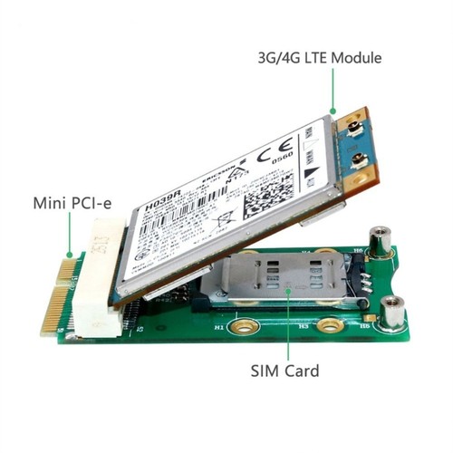 MINI PCIE na MINI PCIE Adapter PCIe Karta Key Board z rozszerzeniem gniazda karty - Zdjęcie 6 z 10