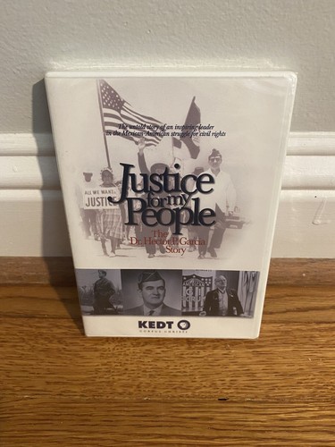Justice for My People: The Dr. Hector P. Garcia Story DVD New Sealed Documentary - Picture 1 of 2