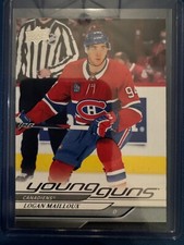 2024-25 UD Young Guns Series1 # 239 Logan Mailloux Montreal Canadiens