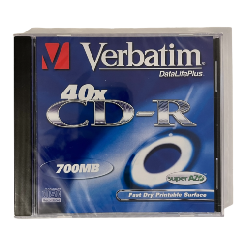 Verbatim CD- R 700 MB CD Rohling 1 Stück Neu & OVP - Bild 1 von 2