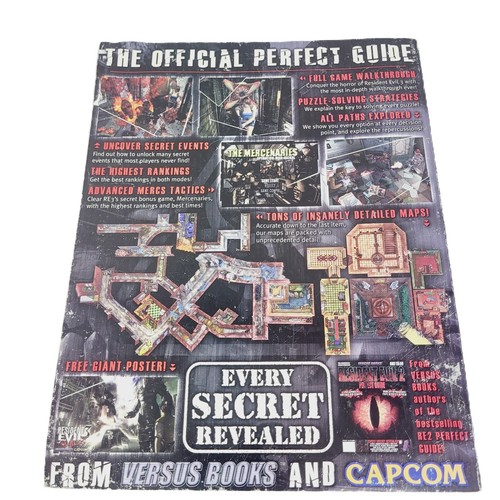 Capcom Resident EVIL 3 NEMESIS Guía Oficial Perfecta Estrategia con PÓSTER 1999 - Imagen 2 de 13