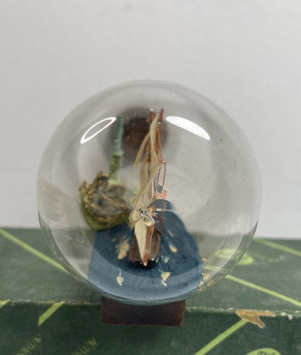 Vintage Hand Made Ship in a Bottle "Pilot Phantom" in 1868 by Dennis. J. Lawlor - Picture 6 of 11