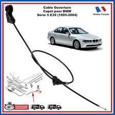 BMW Serie 5 E39 - Controllo Apertura Cofano Motore Cerniera Maniglia -