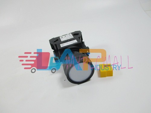 New QTY:1 For IDEC push button switch HW1L-M110Q4W 22mm with light reset 24V - Picture 3 of 6