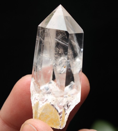 17,7 g ¡¡¡raro!!! Piedra interior de cuarzo blanco natural ""Piedra interior"" curación con punta de cristal - Imagen 4 de 10