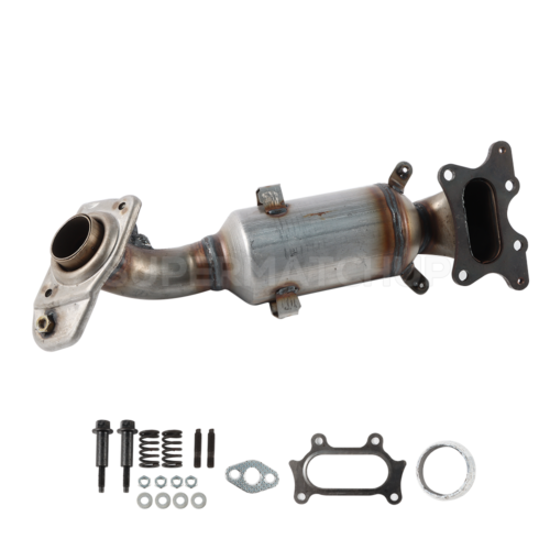 Upper Front Catalytic Converter With Gaskets For 2014-2015 Honda Civic 1.8L l4 - Picture 4 of 12