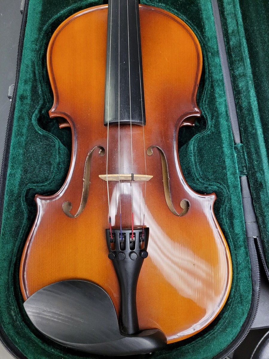 Violin No Name 4/4 Violin & Bow Good Condition | eBay