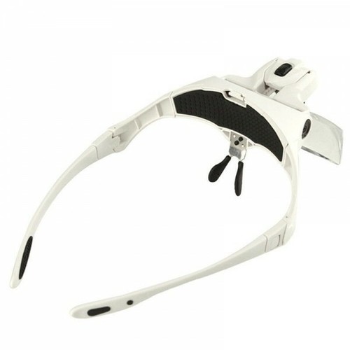 2-LED Lupenbrille Kopflupe Stirnlupe Brillenlupe Lupe 1x 1,5x 2,0x 2,5x 3,5x B2C - Bild 12 von 16