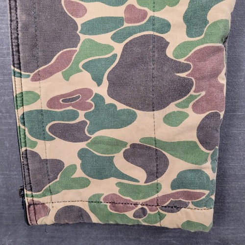 Pantalones aislantes de caza SafTBak vintage para hombre 40x26 verde pato camuflaje - Imagen 9 de 10