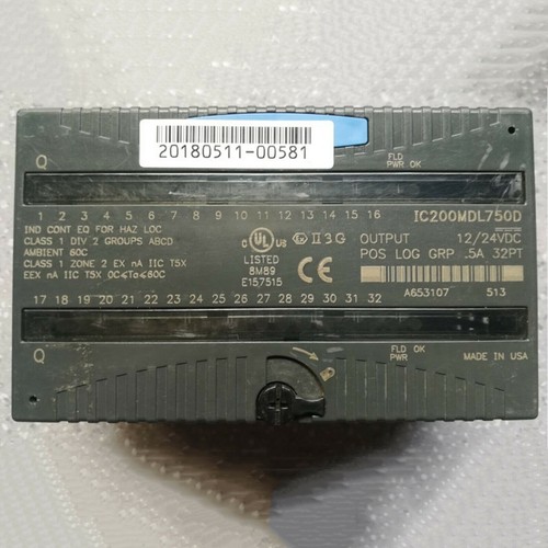 1PC Used For GE fanuc IC200MDL750D Module Tested In Good Condition#QW - Picture 1 of 2