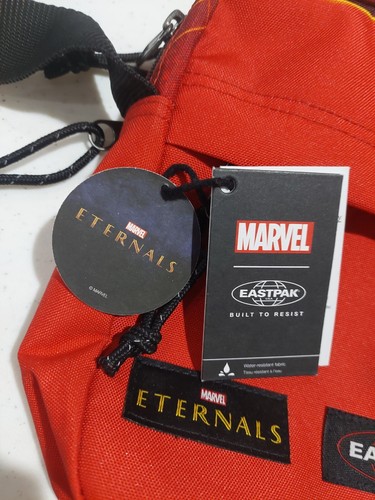 New Eastpak Marvel Eternals Crossbody Bag Red Shoulder Purse Official Rare NWT - Picture 3 of 7