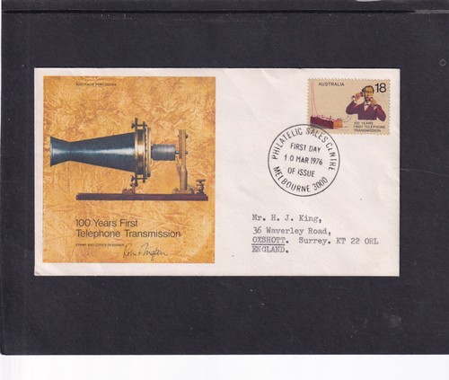 Telephone First Day Cover choice Austria Japan Mauritius Serbia Czechoslavakia - Imagen 3 de 33