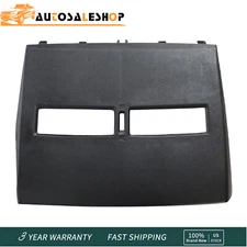 Black For Nissan Versa 2007-2012 Front Upper Top Center Dash Air Vent Trim Bezel