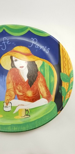 CAFE PARIS Oval Dinner Plate by SANGO 4914 Retired Pattern - Bild 5 von 9