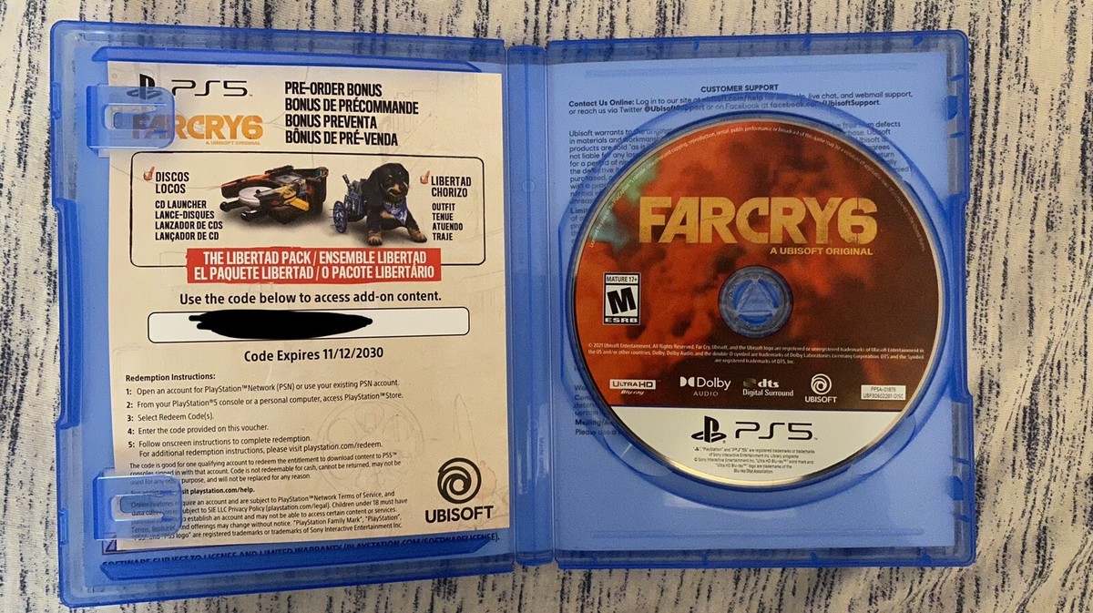 Far Cry 6 PS5 (Box and Disc) | eBay