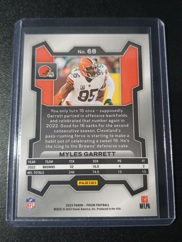 Myles Garrett - Prizm Football 2023 - Cleveland Browns - Bild 2 von 2
