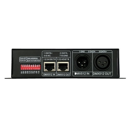 LED RGBW DMX 512 Controller Decoder Dimmer 4 Channel 8A For RGB LED Light D - Picture 6 of 12