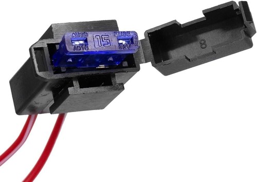 H11 880 881 H9 Fog Light Lamp Wiring Harness Socket Wire Connector with 40A R... - Picture 2 of 7