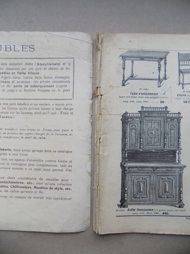Lot de 4 catalogues ébénisterie meubles de fantaisie et divers art nouveau - Bild 10 von 24