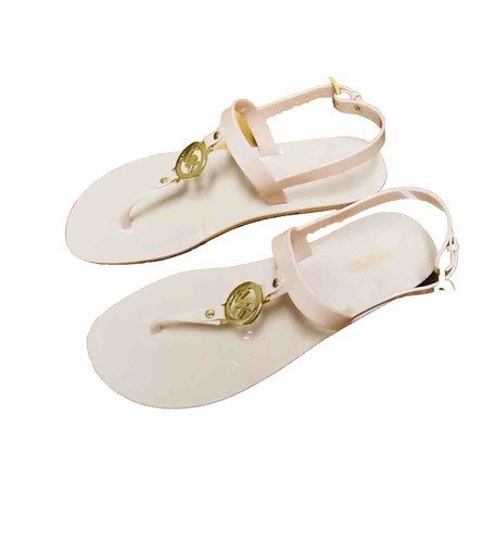 Michael Shoes sondra jelly thong sandals soft pink flip Flops  6 8 10 - Picture 2 of 5