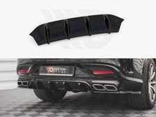 Rear Valance Maxton Design Gloss Black ABS for Mercedes GLE Coupe 63AMG C292