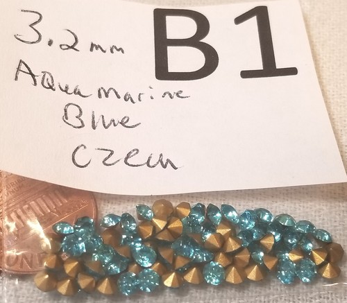 Vtg Crystal 3mm 3.5mm Sparkly & Old Rhinestone Czech + Jewelry Craft Repair 2008 - Picture 37 of 56