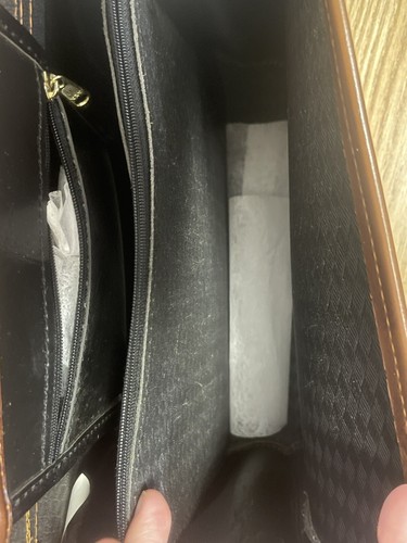 Vintage Dina Jordan Leather Purse #3304 - Picture 7 of 18
