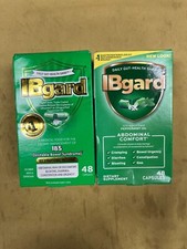 2 New IBgard for Irritable Bowel Syndrome - 48 Capsules Each Box