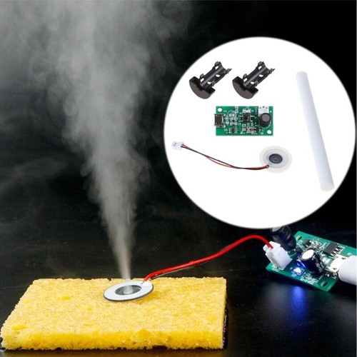 USB Ultrasonic Humidifier Mist Maker Ceramic Atomizer Transducer + PCB Module - Picture 2 of 10